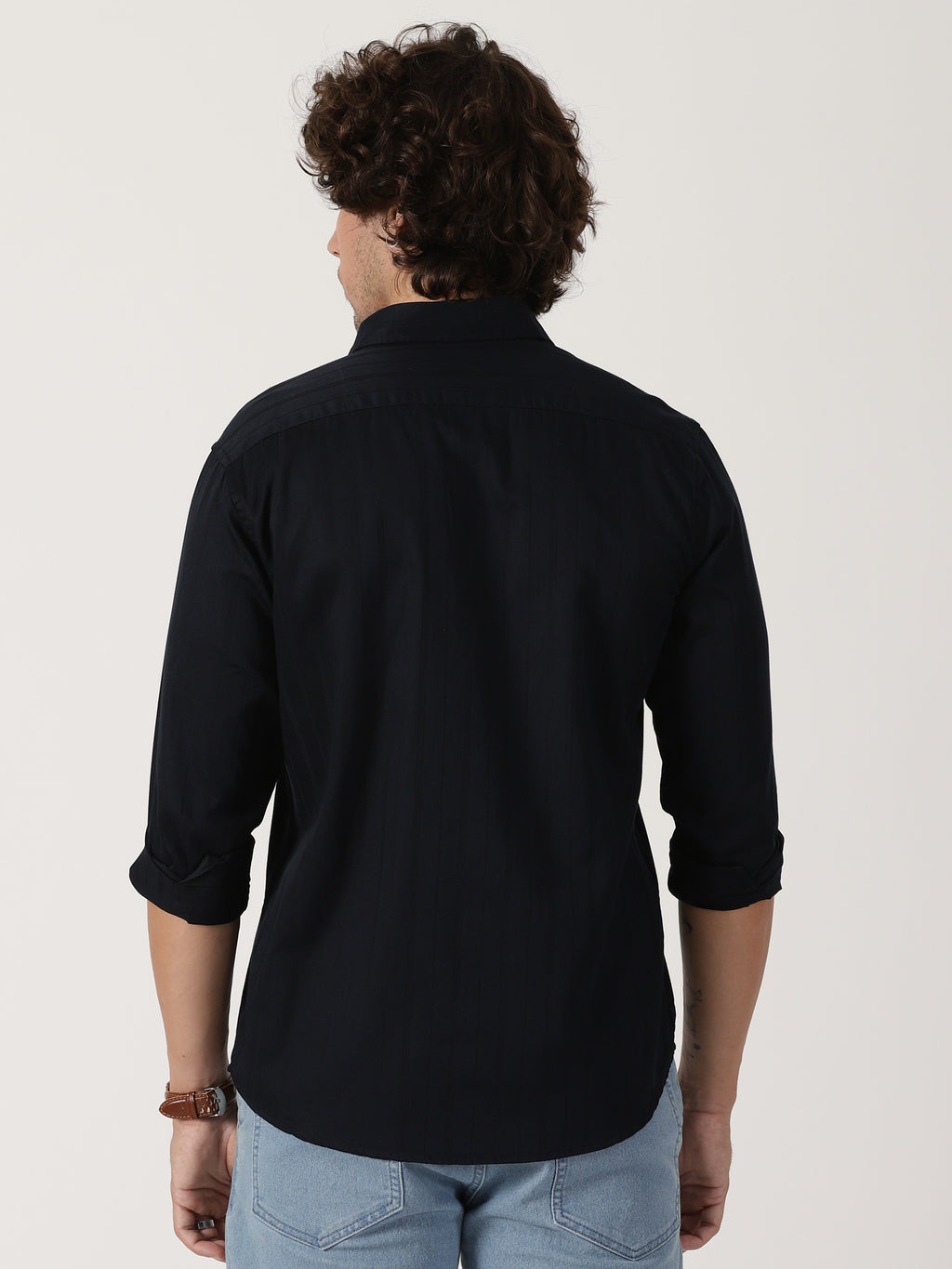 Black Solid Shirt