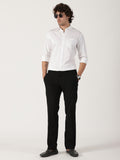 White Solid Shirt