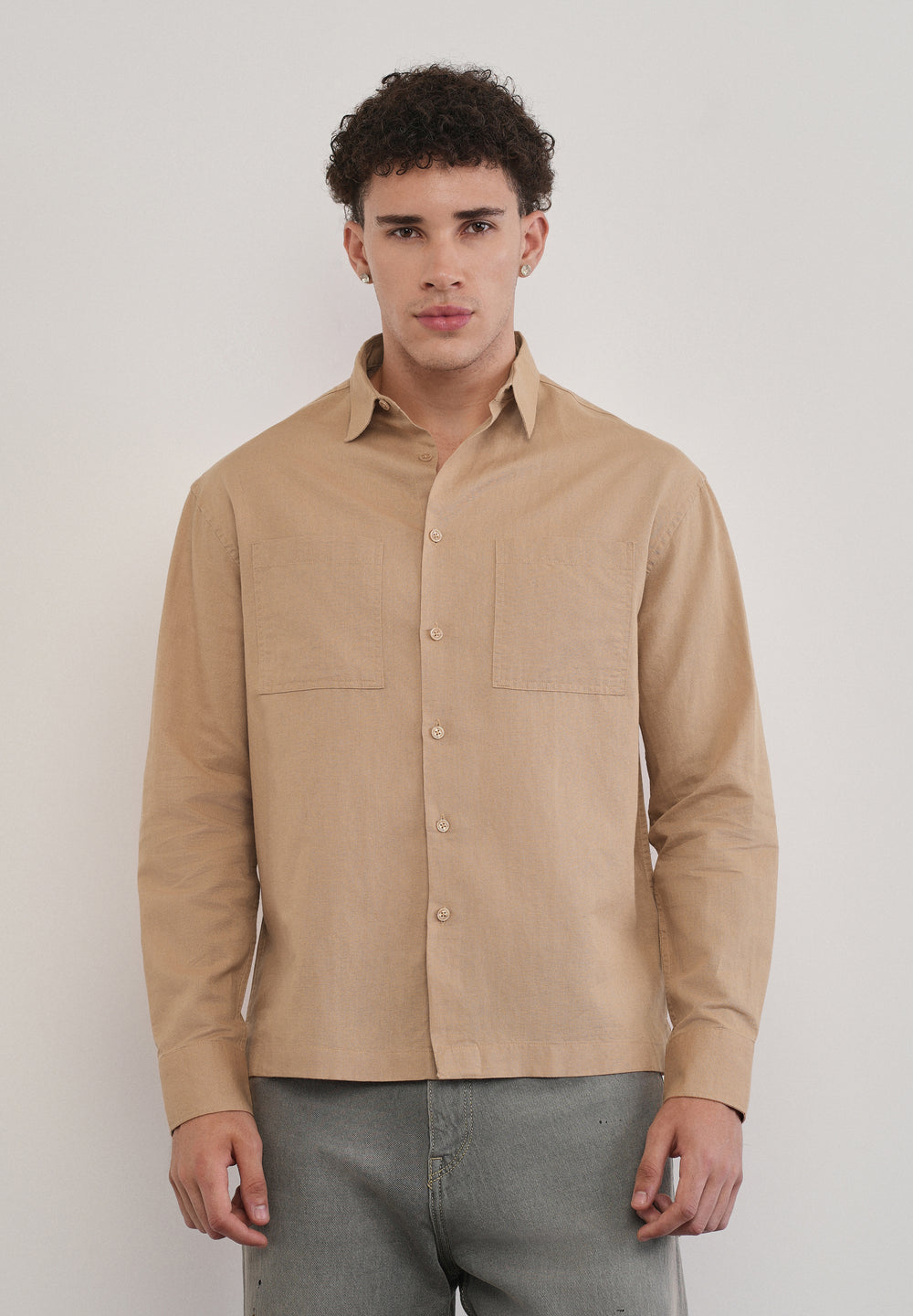 COTTON SHELL SHIRT