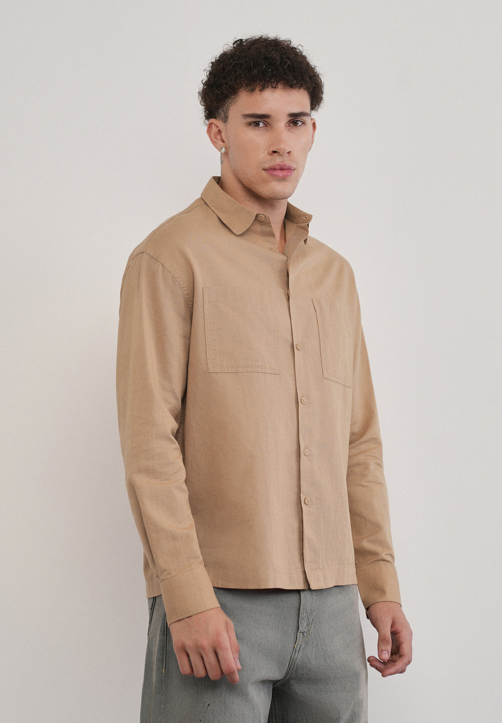 COTTON SHELL SHIRT